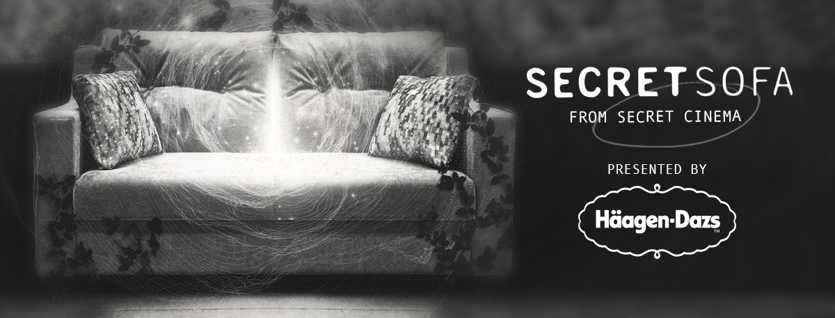 Haagen-Dazs Secret Sofa promotional banner